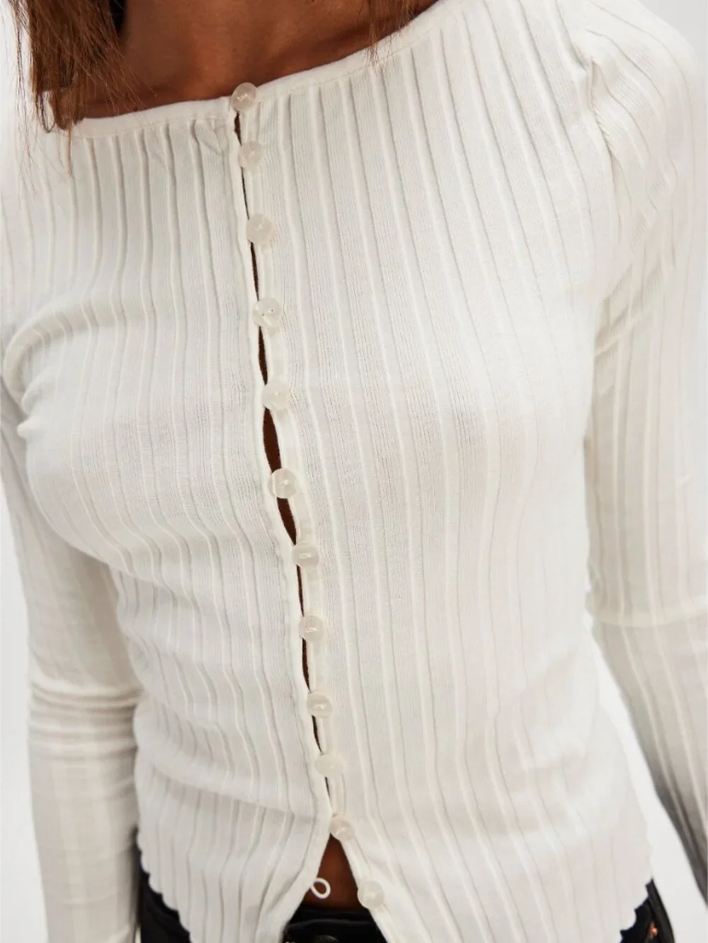 FREE PEOPLE Tilly Long Sleeve / Ivory